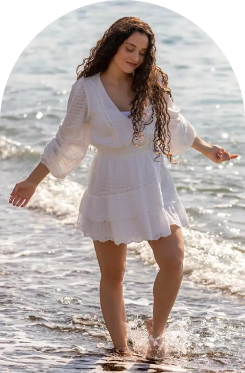 happy woman