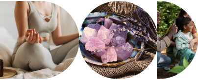 Healing Farm Website home page images